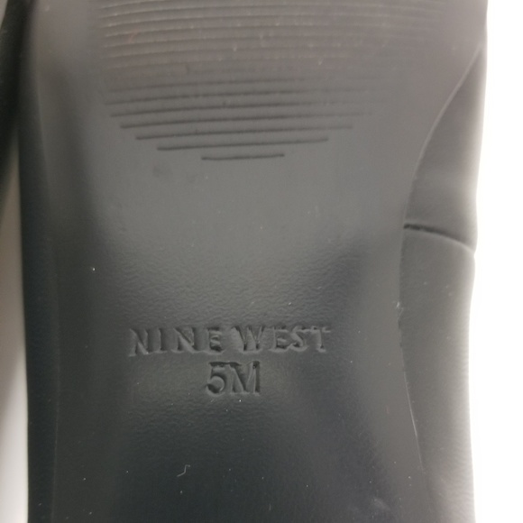 Nine West black flat shoes - Picture 5 of 8